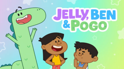 Jelly, Ben & Pogo Pictured sea monster Pogo and Jelly and Ben