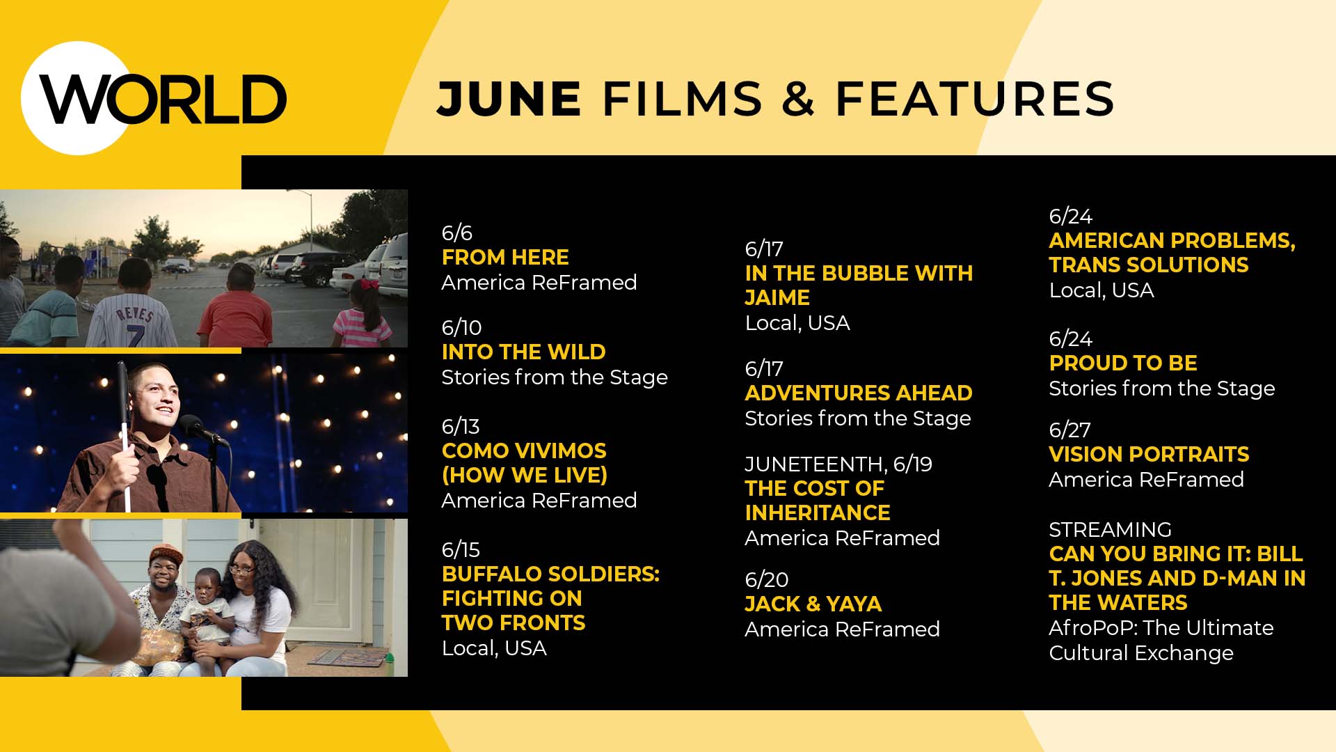 World June Films & Features