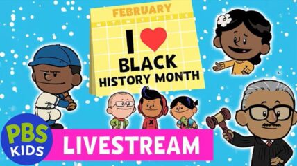 I Love Black History Month Live Stream PBS KIDS Xavier Riddle and the Secret Museum Black Heros